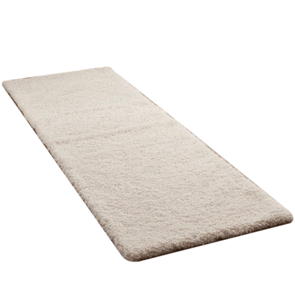 พรม MJHOMEDESIGNS BEDSIDE CARPET 78 ขนาด 80*150 ซม. น้ำตาล NO.2